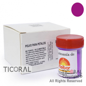 F.PETALO FLUO POLVO VIOLETA 5 GR X 4